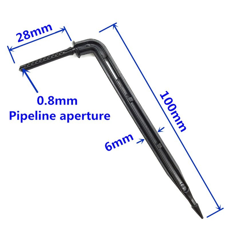 Que nhỏ giọt tưới gốc combo 10 cái 10x0.6cm - Que cắm nhỏ giọt mũi tên tưới cây cắm gốc - Tổng kho kim khí điện nước