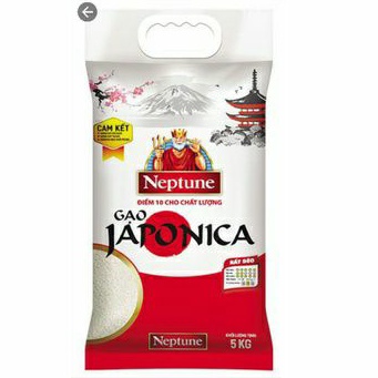 Gạo Japonica Neptune 5Kg