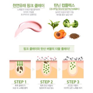 Mặt nạ đất sét sủi bọt thải độc Pore Delete Bubble Pack Cell Fusion