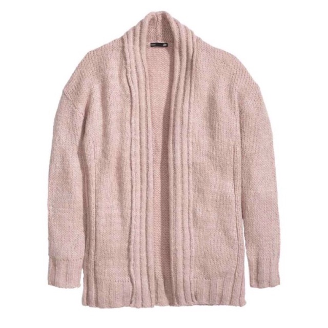 Áo len cardigan lông dê HM auth