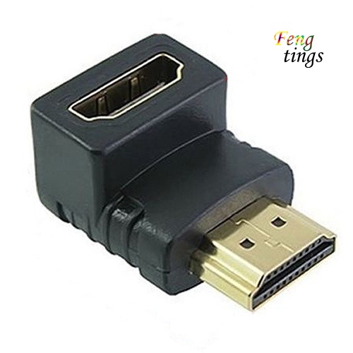 Đầu Chuyển Đổi V1.4 Hdmi Sang Hdmi 90 Độ Cho 1080p 3d Tv Lcd Hdtv