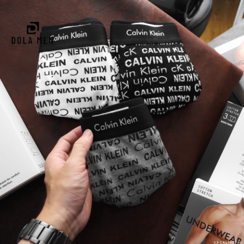 Quần lót nam Boxer CK co giãn, thoáng khí, vải lụa cao cấp xuất xịn chính hãng Cao Cấp Dolamen