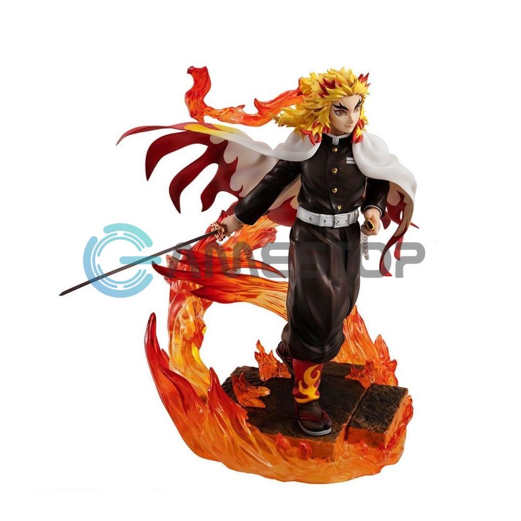 Mô hình Kimetsu no Yaiba Rengoku Kyoujurou MEGA HOUSE 20cm Mô hình tĩnh Nhựa PVC CHÍNH HÃNG NHẬT KYMH02