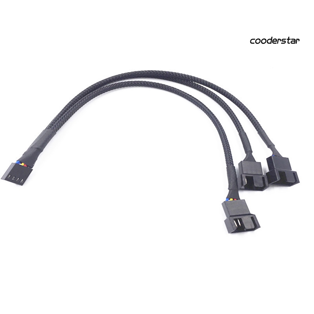 Dây Cáp Chia Cổng 1 Ra 3 Cổng 4-pin Cho Quạt Tản Nhiệt Máy Tính