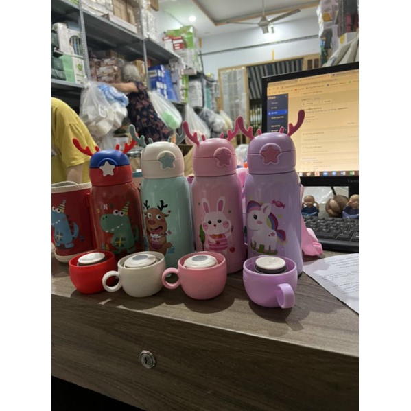 Bình giữ nhiệt trẻ em lõi inox 316,