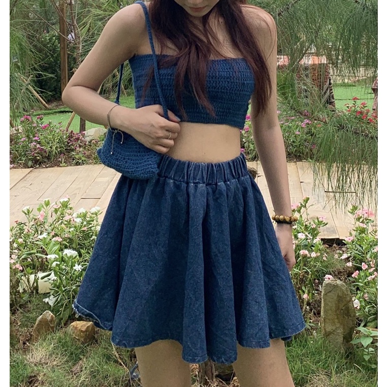 Pass chân váy bò freesize