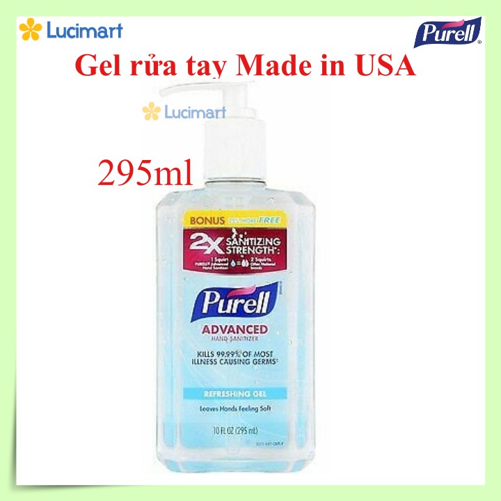 Gel rửa tay khô diệt khuẩn PURELL Advanced, Up&Up [Hàng Mỹ]