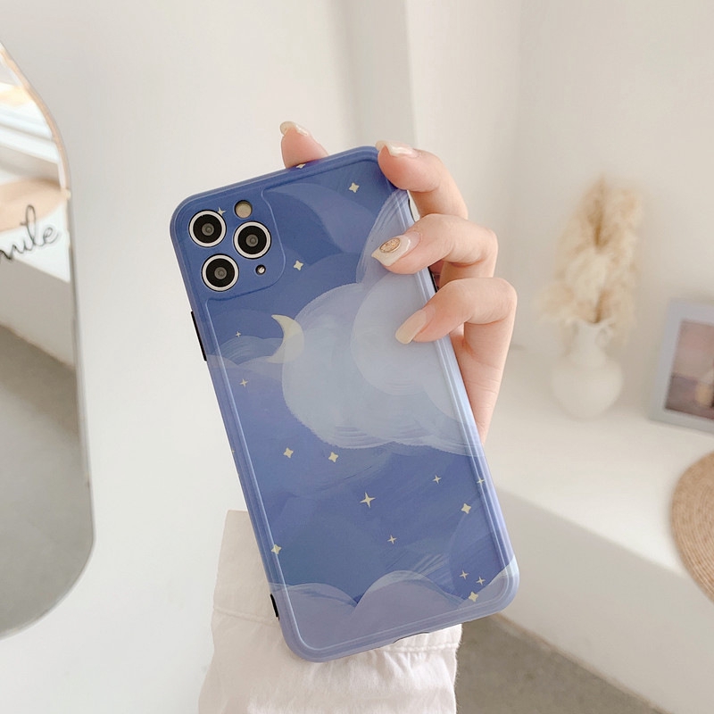 Ốp lưng iphone imd new sao trăng 5/5s/6/6plus/6s/6splus/7/7plus/8/8plus/x/xr/xs/11/12/pro/max/plus/promax - Awifi R4-8 | BigBuy360 - bigbuy360.vn