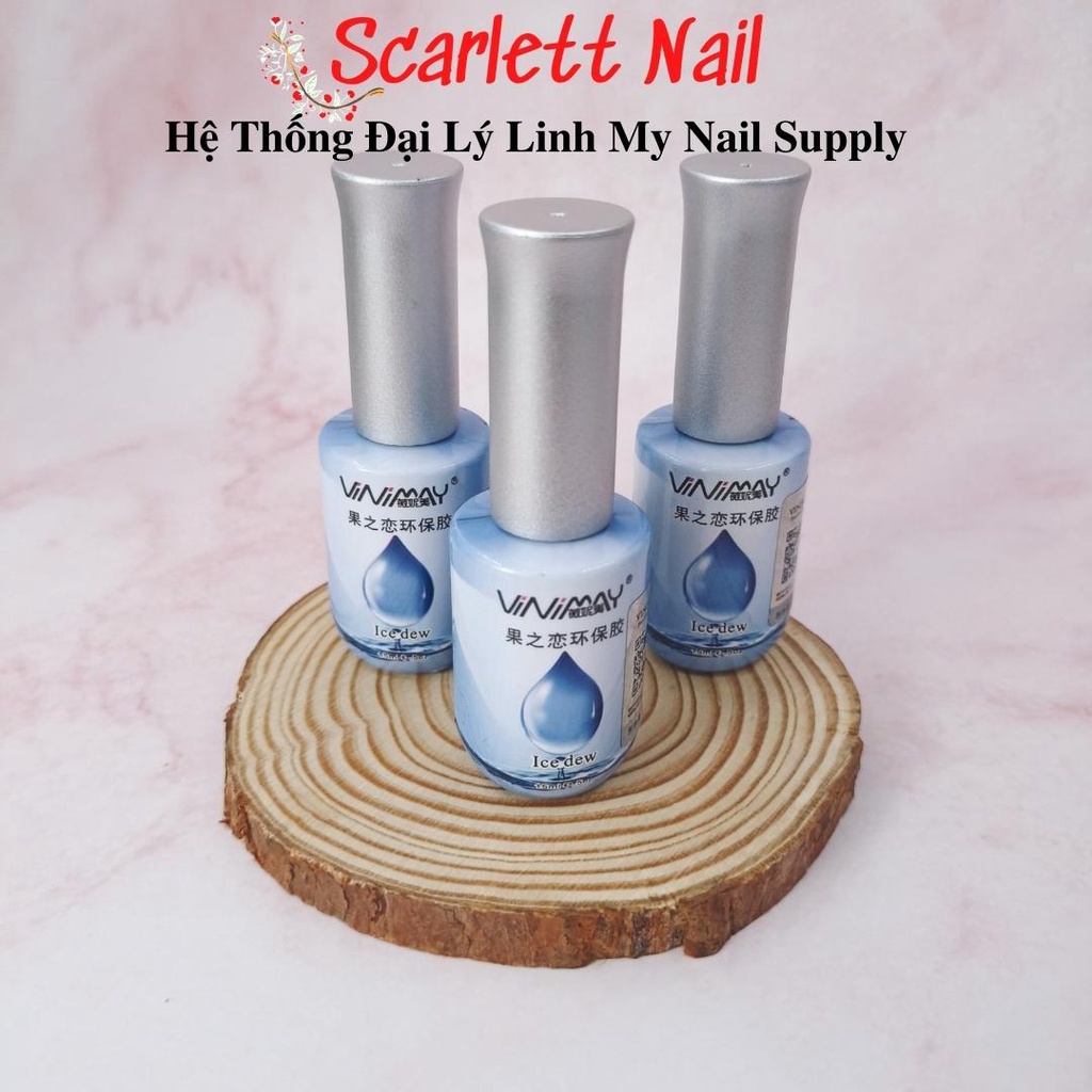 Sơn Base Liên Kết Vinimay - Top bóng lì phá gel loang lột cường lực giọt sương