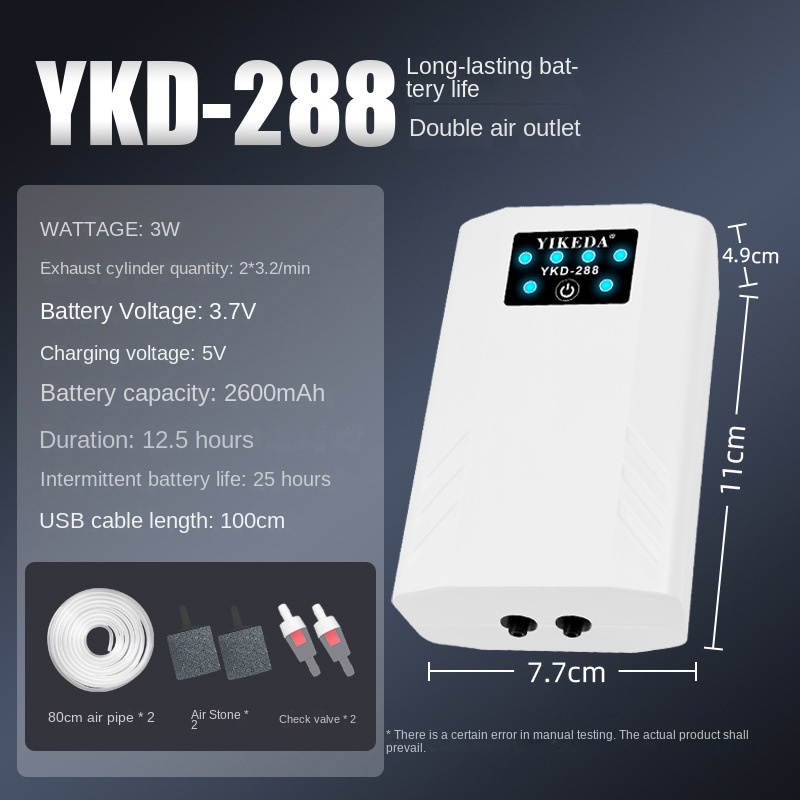 Máy Bơm Oxy Cho Bể Cá Cổng Sạc usb Tiện Dụng