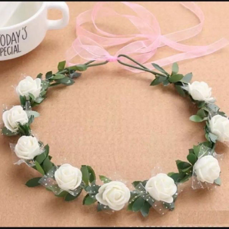 Vòng hoa đội đầu dùng cho kỷ yếu . lễ tổng kết năm