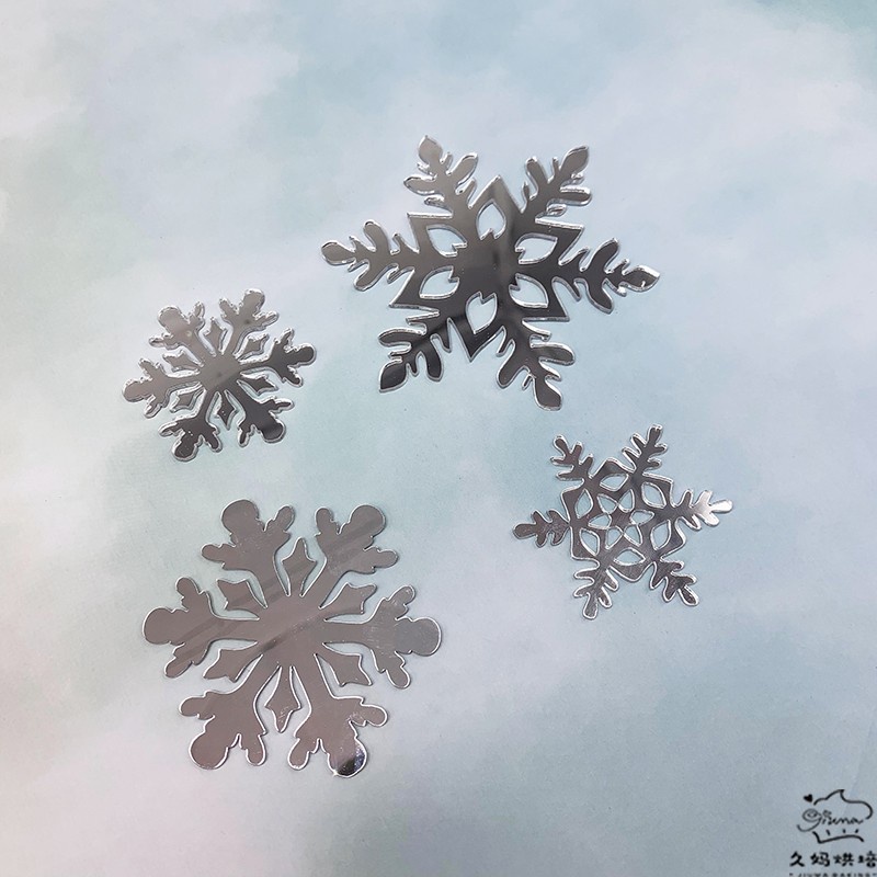 Bộ 10 Thẻ Nhựa Acrylic Chủ Đề Công Chúa Băng Giá Trang Trí Bánh Kem Tráng Miệng