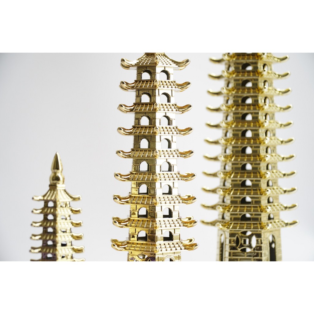Tháp văn xương phong thủy mạ vàng cầu công danh - Nhiều cỡ | BigBuy360 - bigbuy360.vn