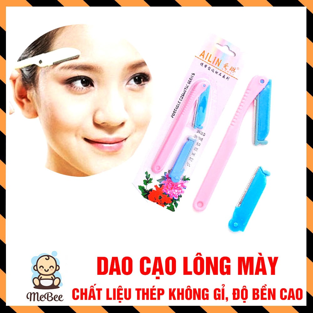 Bộ dụng cụ tỉa lông mày ( 2 lưỡi dao )