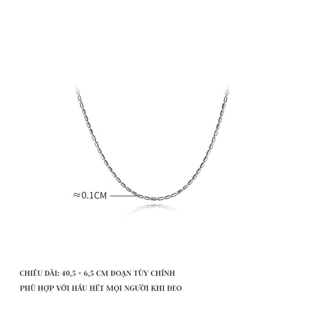 Dây chuyền bạc nữ s925 phong cách Hàn Quốc  - DC2837 - Bảo Ngọc Jewelry