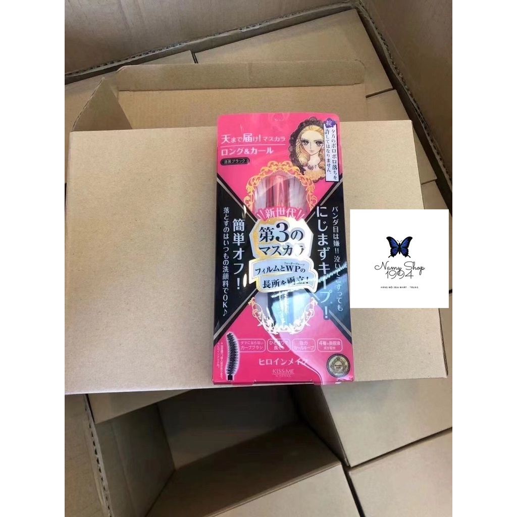 Mascara kiss me hàng auth chống nước dày mi dài mi và tạo mi cong, chuốt mi kiss me niềm tự hào của bạn NMS001 | BigBuy360 - bigbuy360.vn