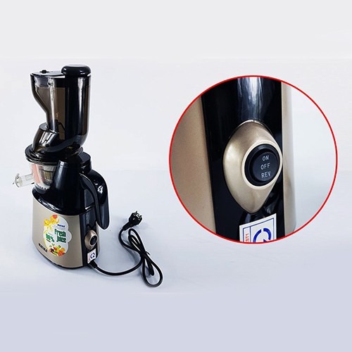 Máy ép chậm 150W Matika MTK-3242 cối nhựa dung tích 1L, nước ép không bị phân tầng