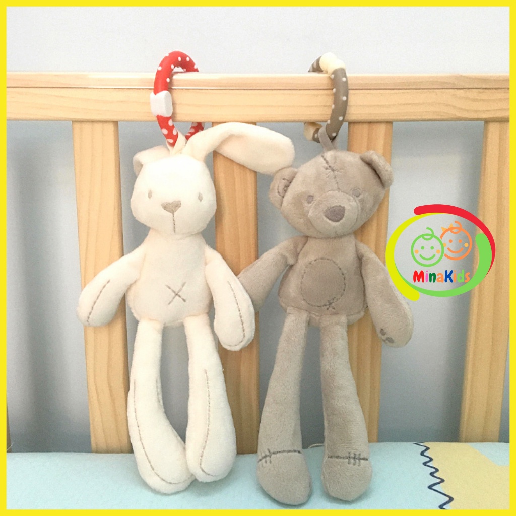 Treo Cũi Kích Thích Thị Giác Treo Nôi Thú Bông Treo Xe Đẩy Đồ Chơi Lục Lạc Cho Bé Sơ Sinh TN42