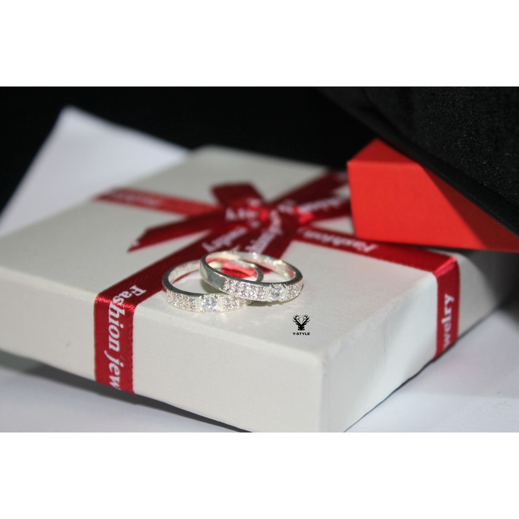 [DEAL SỐC] Các mẫu nhẫn cặp bạc mới và hot nhất Y-Style , hỗ trợ khắc tên theo yêu cầu . Qùa tặng valentine.