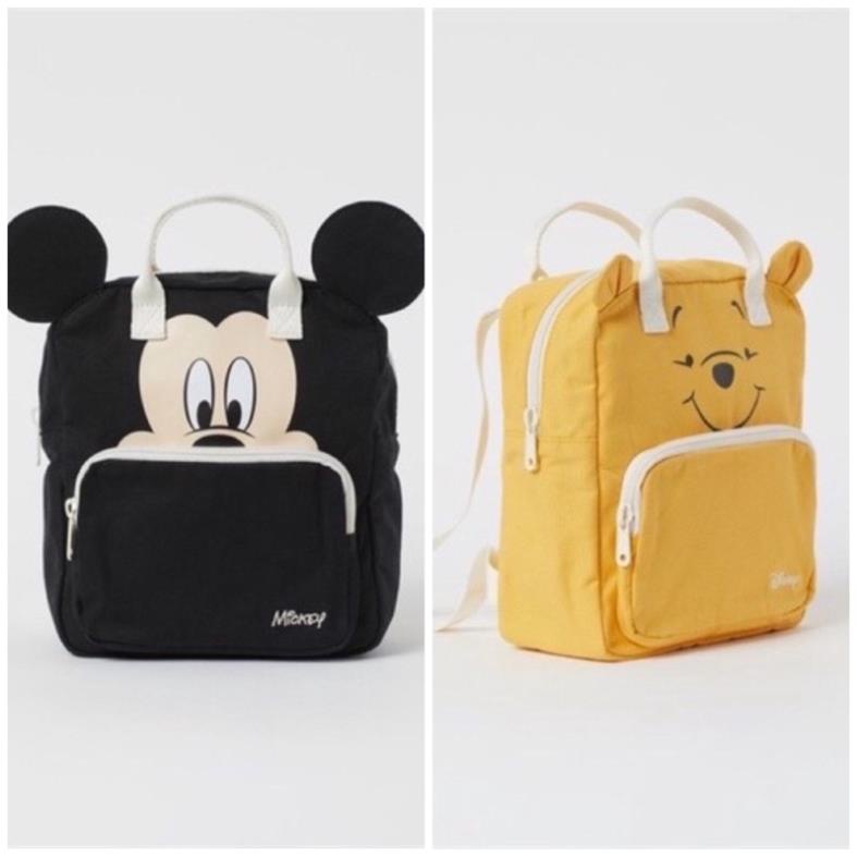 Balo mickey và gấu pooh hàng cao cấp chuẩn UK