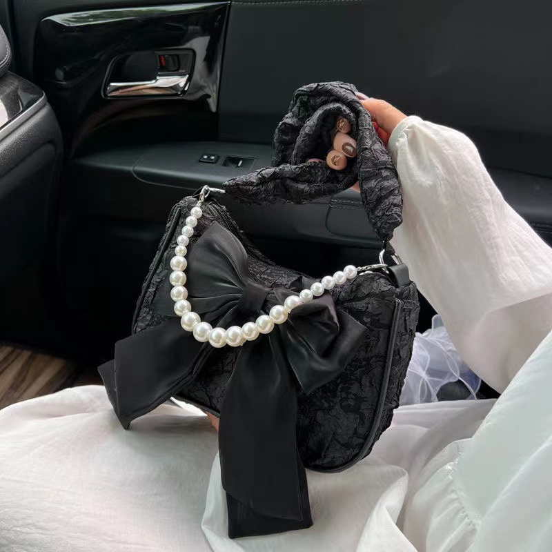 Túi Xách Đeo Vai Đính Nơ Phong Cách Hàn Quốc Thời Trang Mùa Hè Mới Dành Cho Nữ