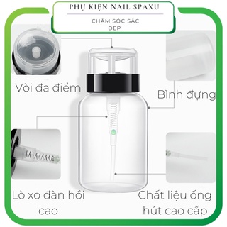 Lọ đựng cồn axeton dung dịch 200ml