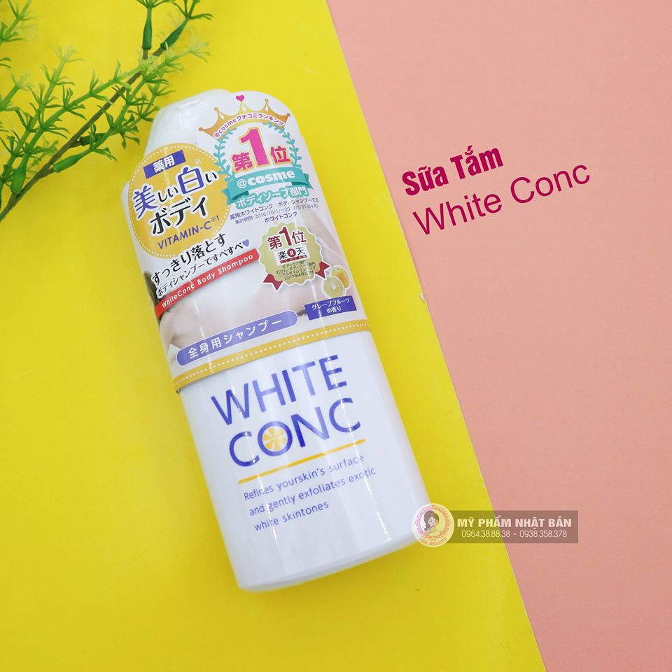 SỮA TẮM TRẮNG DA WHITE CONC