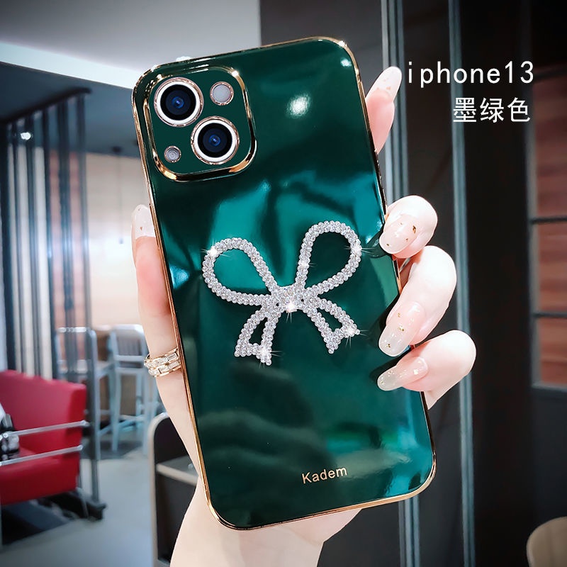 Ốp Điện Thoại Mềm Mạ Kim Tuyến Hình Bướm Cho IPhone XS MAX XR XS X 7 8 6S PLUS SE2020