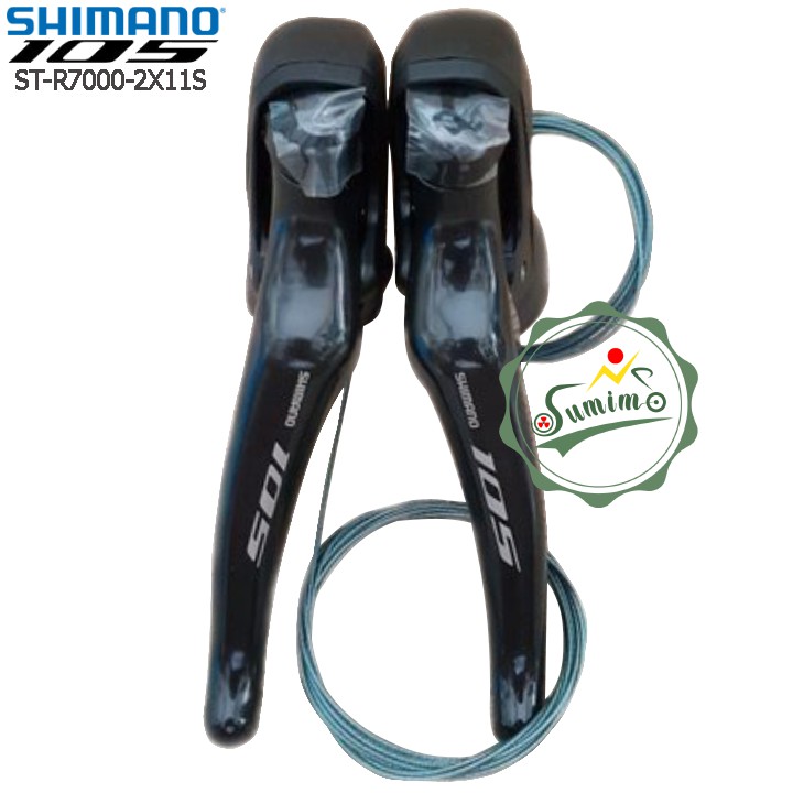 Tay đề xe đạp - Tay lắc Shimano 105 ST-R7000 2x11 Speed - Chính hãng Japan