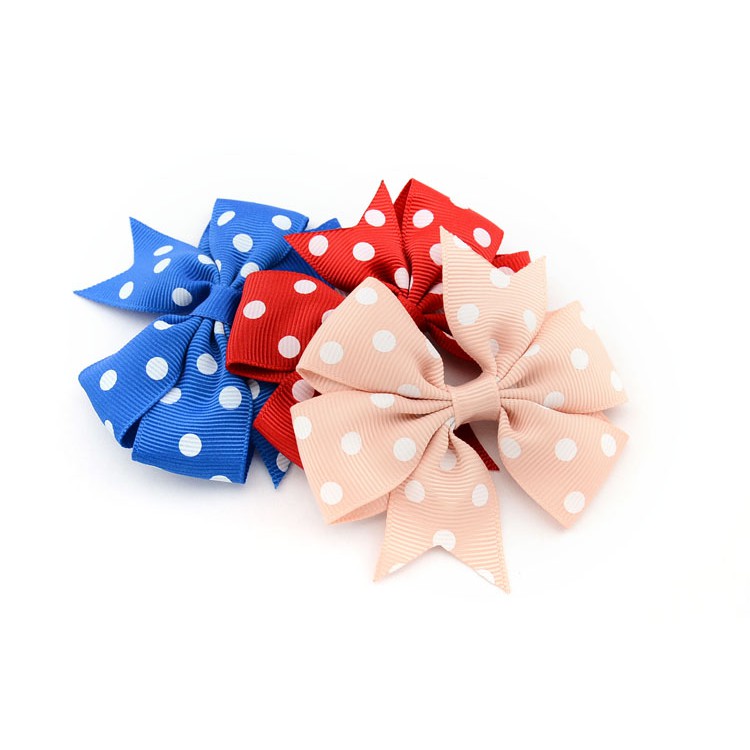 Kẹp tóc KIDSBOWS phối nơ thời trang cho bé gái tùy chọn màu sắc