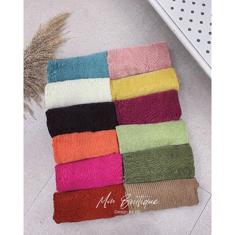 Quần dập li màu