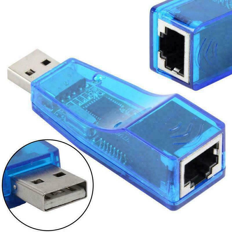USB 2.0 to LAN RJ45 Converter 10/100Mbps Ethernet Network Card Adapter for PC ☆BjFranchisemall