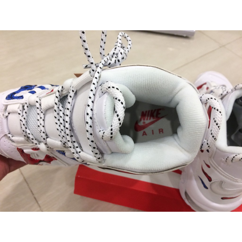 GIÀY THỂ THAO NIKE AIR MORE UPTEMPO MẦU TRẮNG SỮA