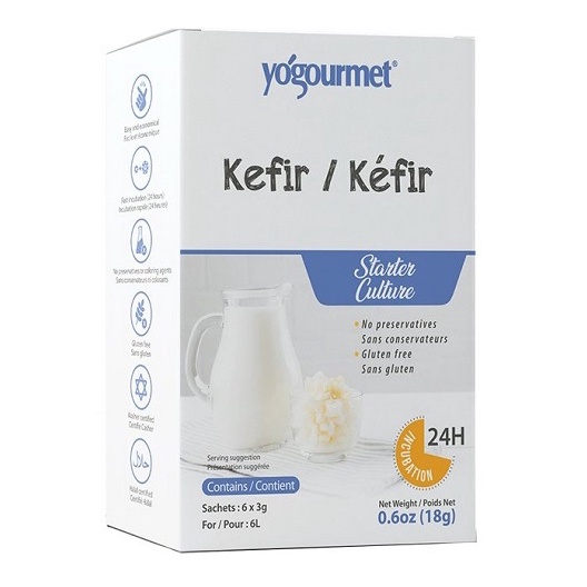 Men làm sữa chua Kefir - Yogourmet