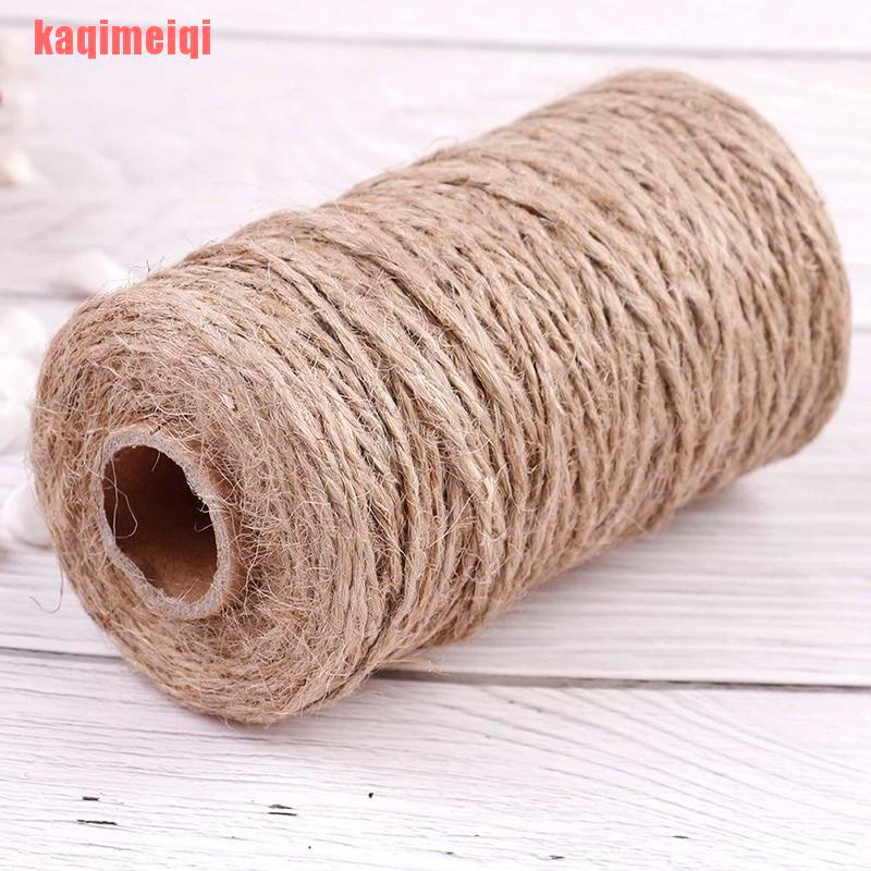 Cuộn Dây Thừng Khô Tự Nhiên Dài 100m Dùng Làm Đồ Thủ Công Diy