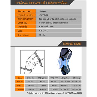 BĂNG BẢO VỆ ĐẦU GỐI AOLIKES 7725