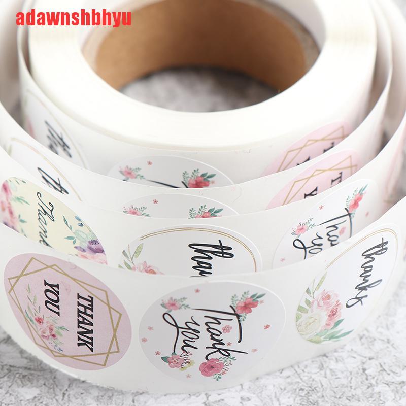 Cuộn 500 Miếng Dán Chữ Thank You Dùng Trang Trí Tiệc Cưới
