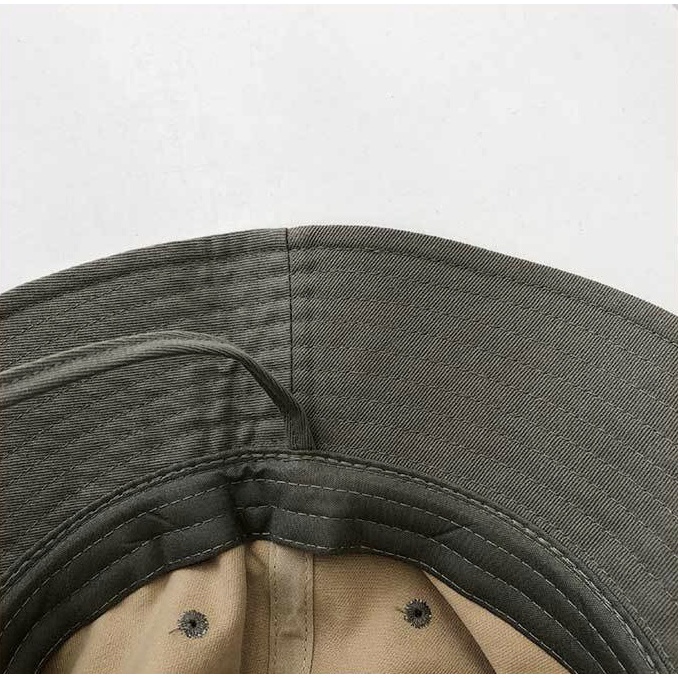 Mũ tai bèo màu trơn, mũ bucket cột dây mẫu mới phong cách unisex, hàng có sẵn