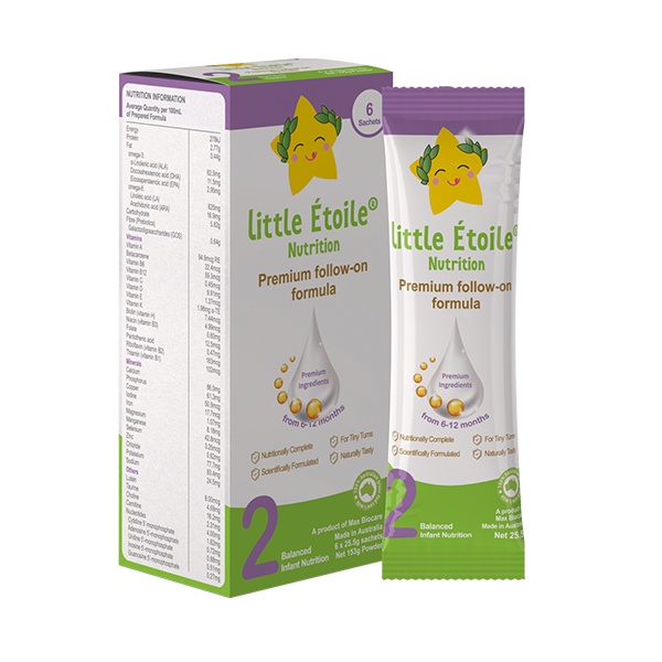 Sữa bột Ngôi sao nhỏ Little Étoile Nutrition Số 2 - 800gr date 2024
