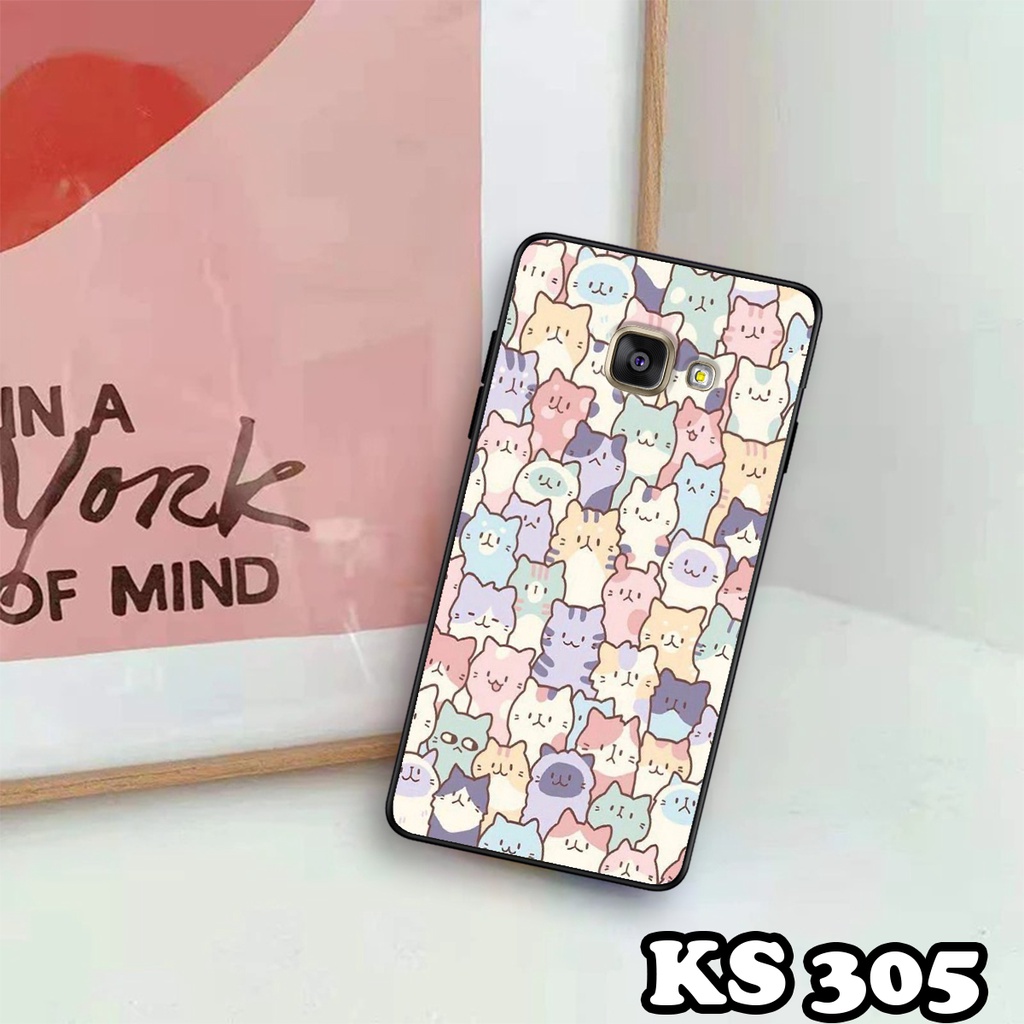 Ốp lưng Samsung A7 2016 - A5 2016 - A3 2016 - Ốp in hình LoveCat - Chất liệu TPU siêu bền