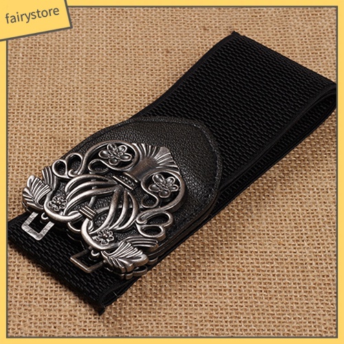 Thắt Lưng Nữ Khoá Hoa Phong Cách Retro