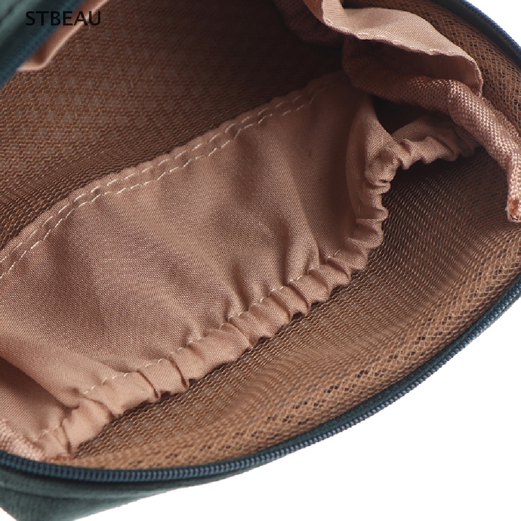 [Hàng mới về] Túi đựng mỹ phẩm bằng vải nhung tiện dụng mang theo khi đi du lịch