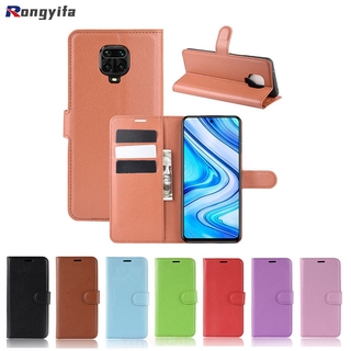 Bao Da Nắp Gập Có Ngăn Để Thẻ Cho Xiaomi Redmi Note 9 9s Pro Max 9a 9c 4g