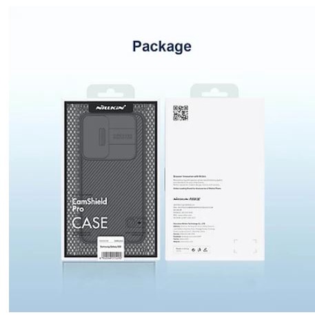 Ốp lưng dành cho Samsung S22 Plus, S22 Ultra ,Camshield Pro chống sốc Nillkin - Hàng chính hãng