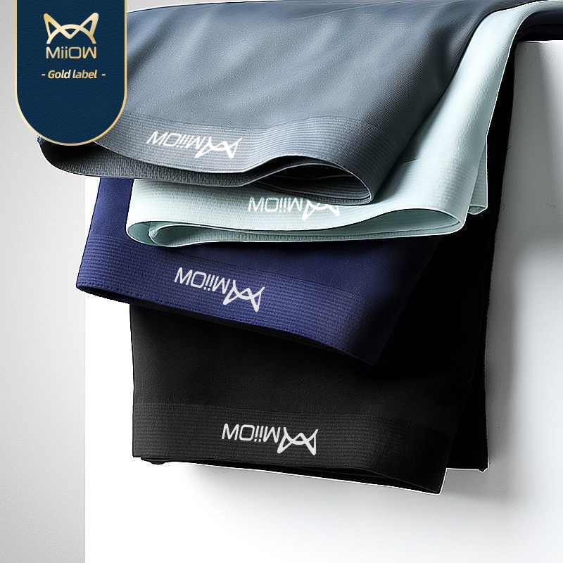 Quần lót boxer nam MB304 vải lụa lạnh siêu mỏng thoáng khí thời trang mùa hè