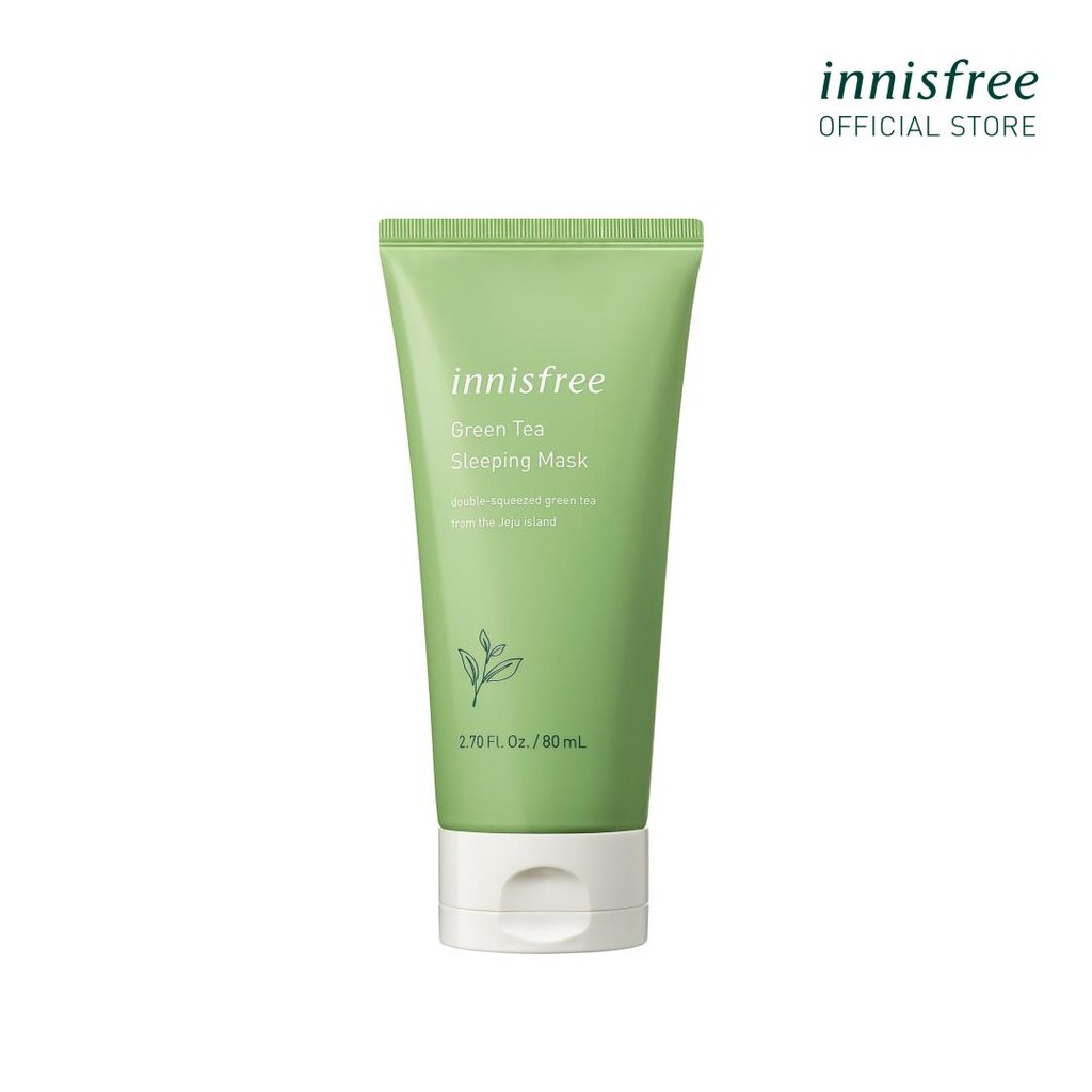 [Mã COSINN9 giảm 10% đơn 400K] Mặt nạ ngủ dưỡng ẩm innisfree Green Tea Sleeping Mask 80ml