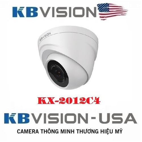 Camera KBVISION KX-2012C4 2.0 MP hồng ngoại 20m - KBVISION KX-2012C4