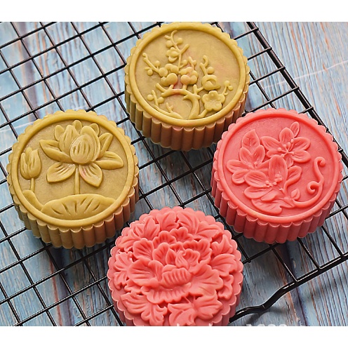 Khuôn Trung Thu 4 Mặt 100g