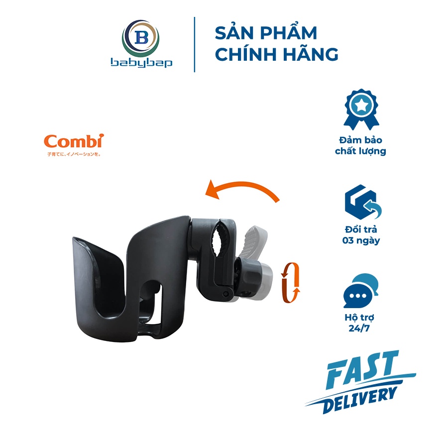 Giá Để Bình Nước Gắn Xe Đẩy Combi Phù Hợp Với Nhiều Loại Bình