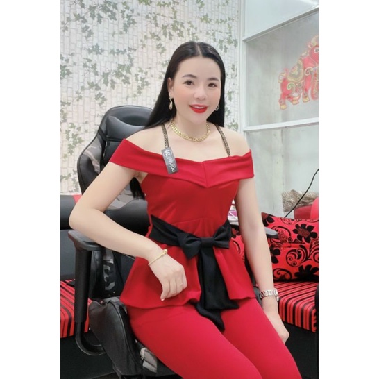 Sét bộ 2 dây cột nơ eo dễ thương.TCH35